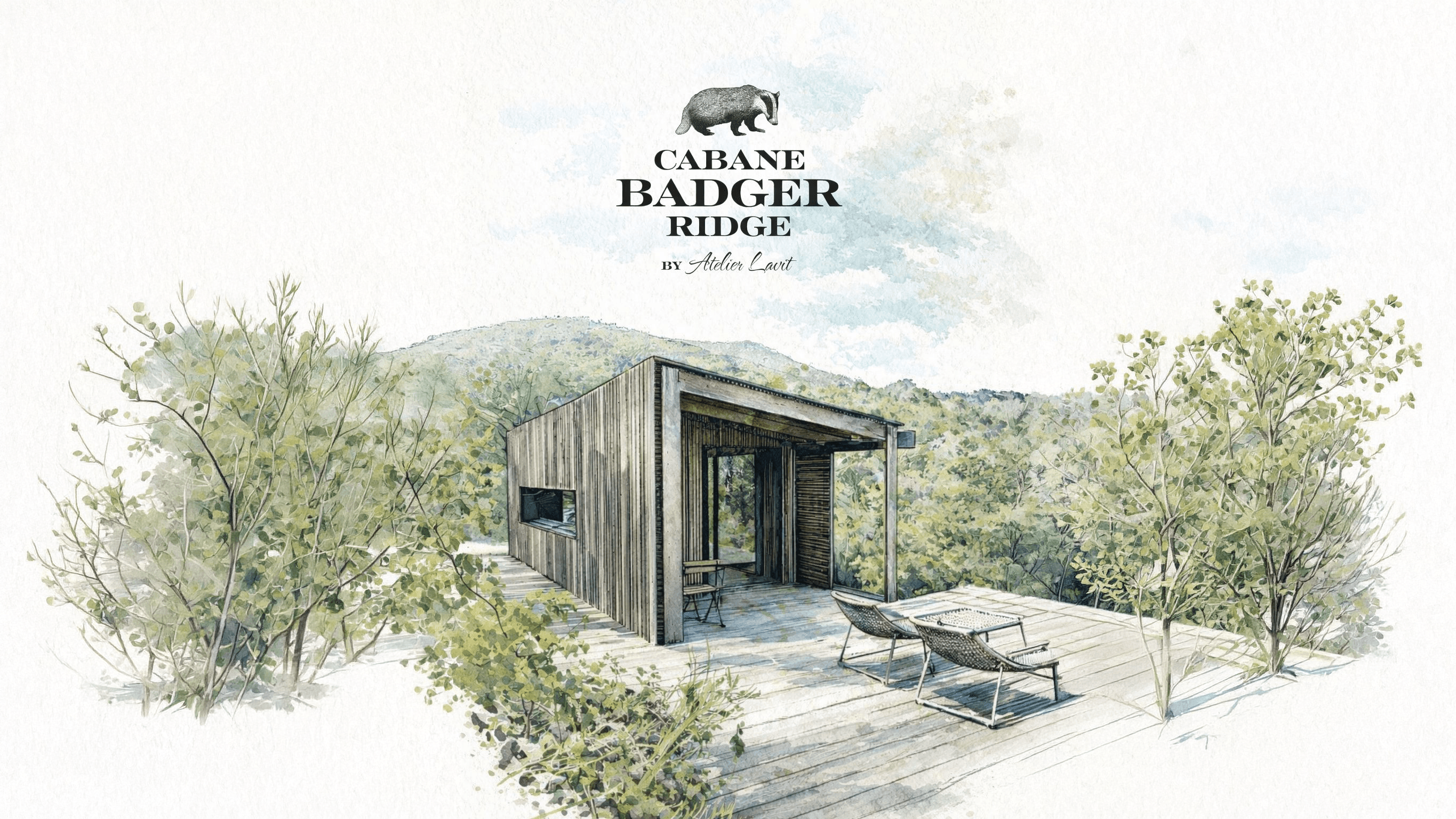 Cabane Badger Ridge - Glamping chata Vysoké Mýto, pronájem chaty Pardubice