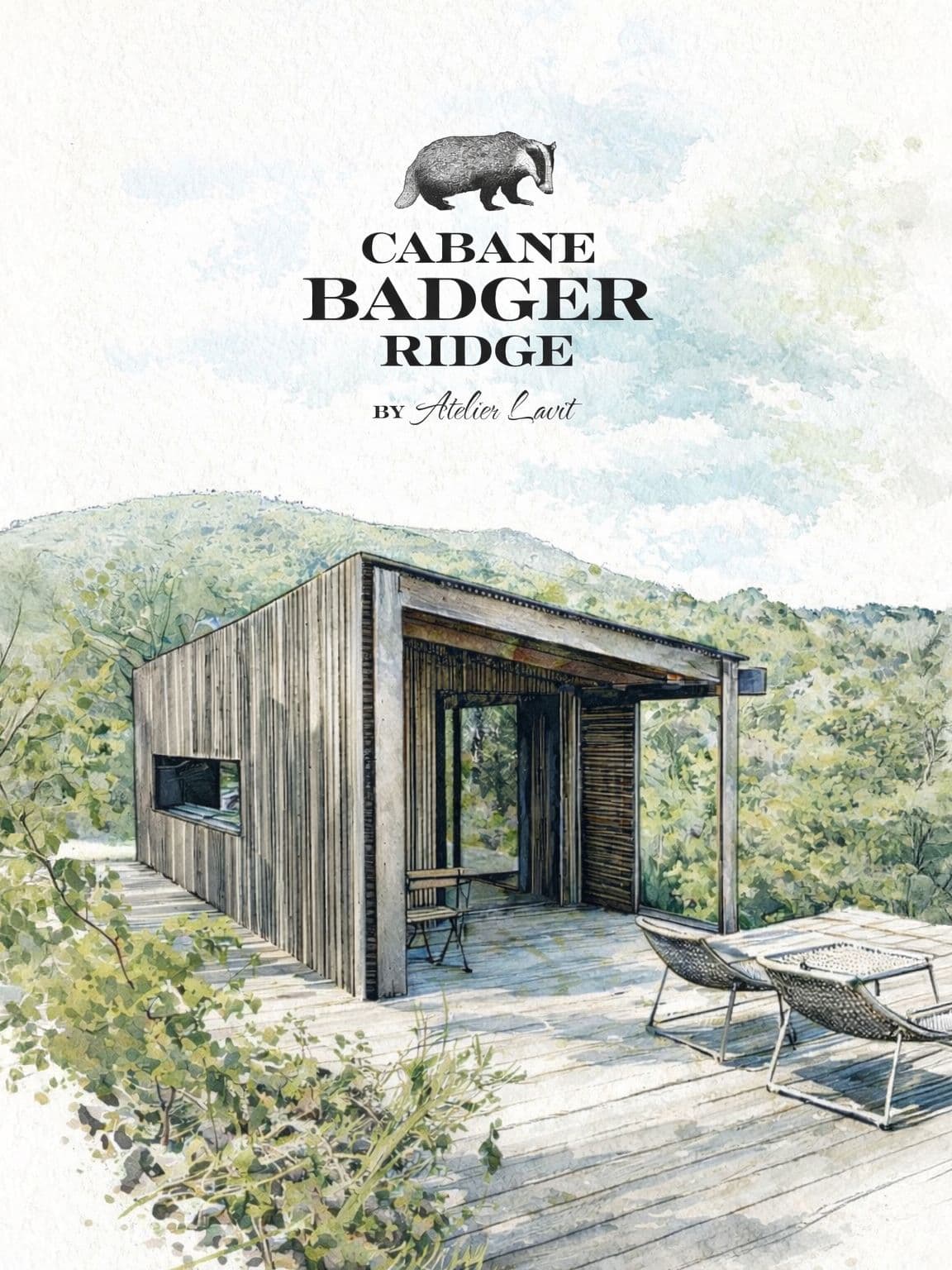 Cabane Badger Ridge - Glamping chata Vysoké Mýto, pronájem chaty Pardubice